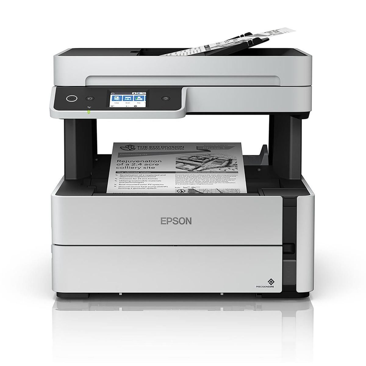 EPSON - Impresora EPSON Multifunción 4 en 1 EcoTank M3170 Wi-Fi ByN