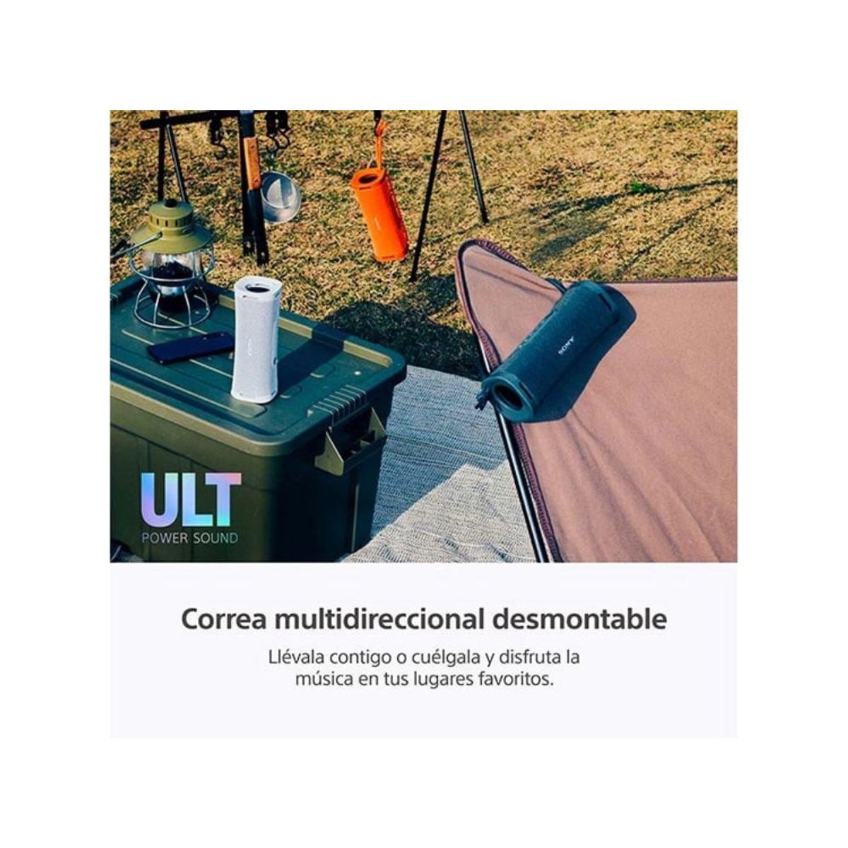 SONY - Sony Parlante Bluetooth SRS-ULT10 Portátil ULT FIELD 1 Naranja