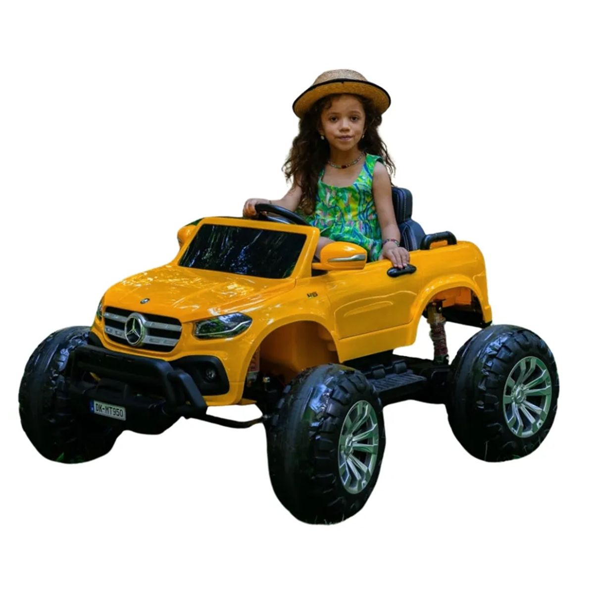 GENERICO - Carro a Batería Mercedes Benz Monster Truck Para Niños