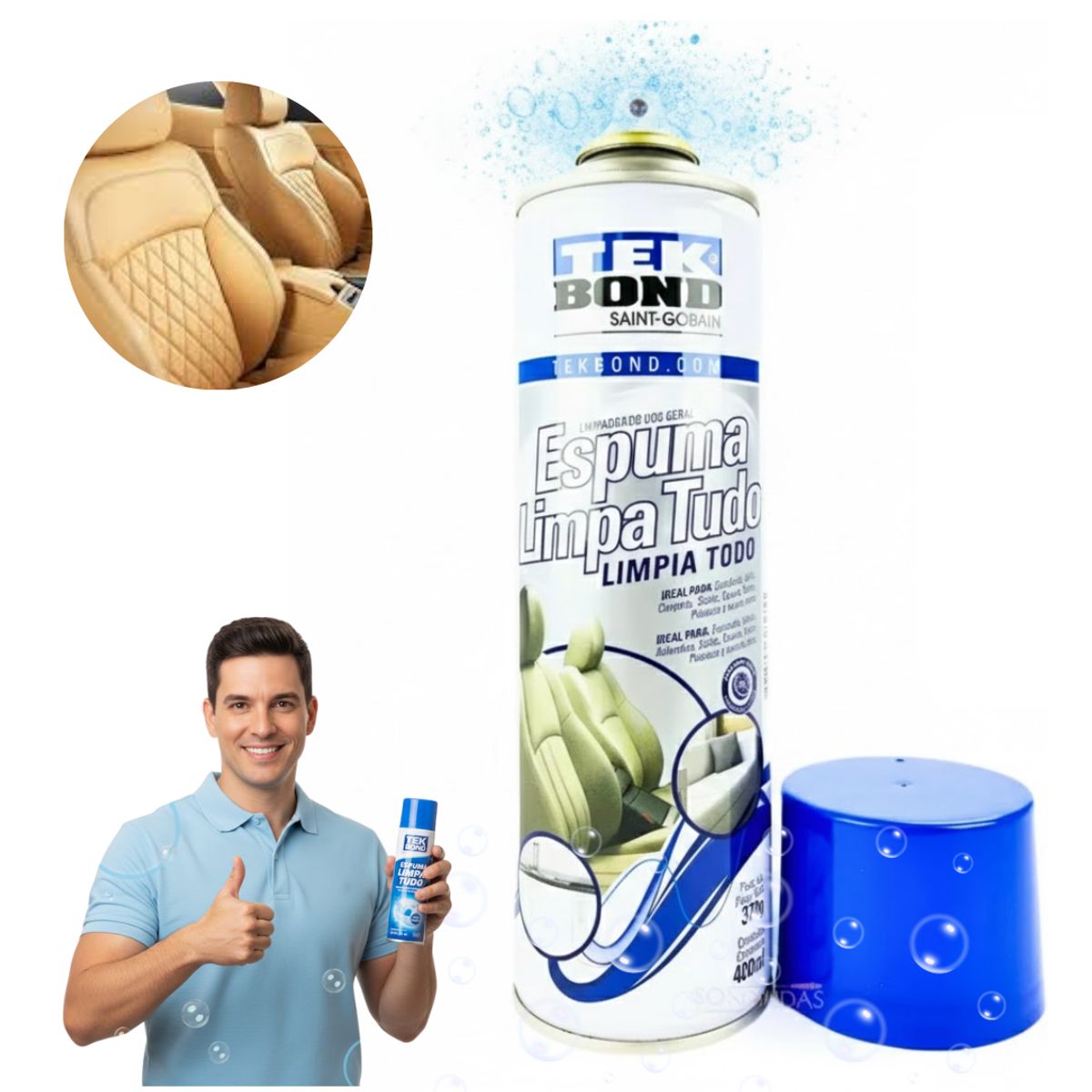 GENERICO - Limpiador Multiusos 400 ml para el Hogar Uso Doméstico y Profesional Automóviles Muebles y más