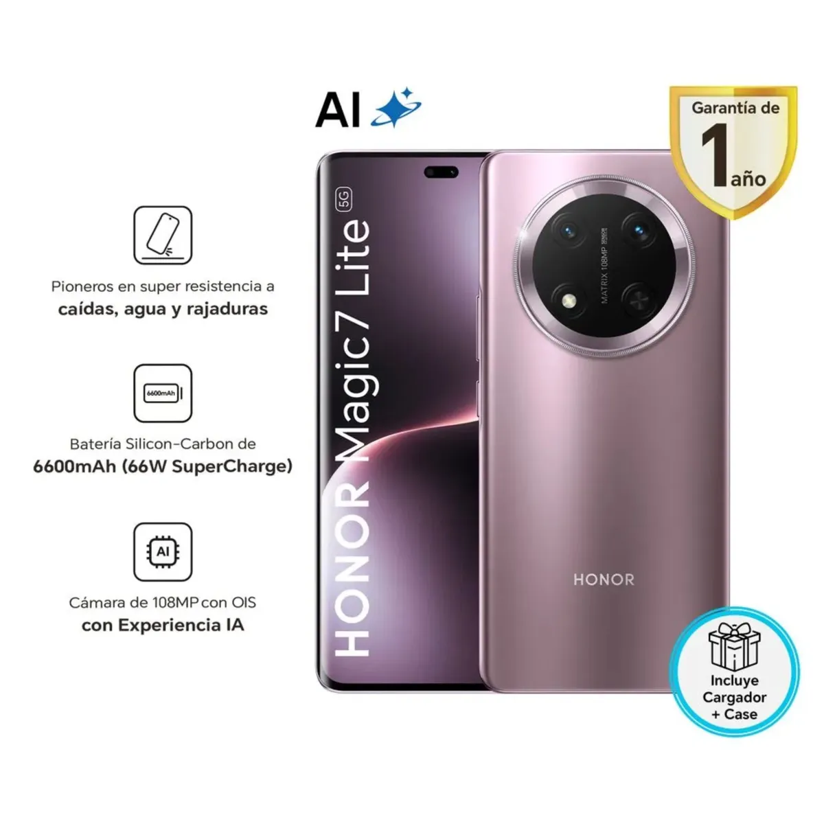 HONOR - Honor Magic 7 Lite 5G 8RAM 512GB