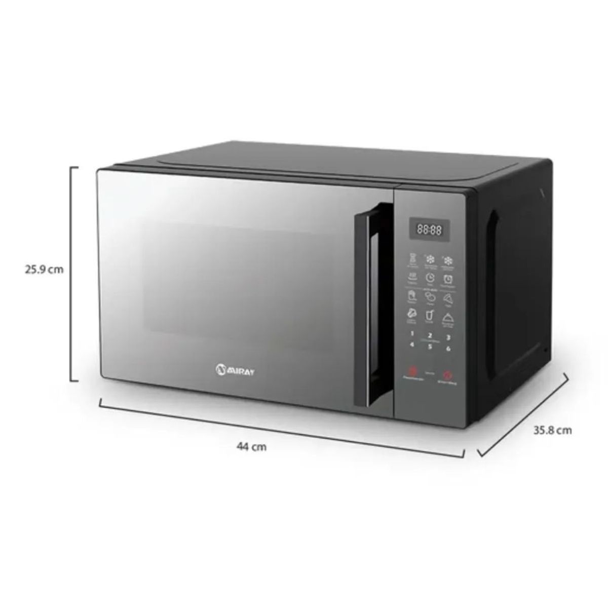 MIRAY - Horno Microondas MIRAY HMM-205N 20 LITROS
