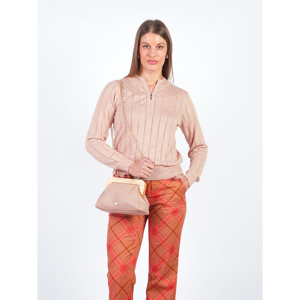 MICHELLE BELAU - JULIEN - CHOMPA CON CIERRE FRONTAL