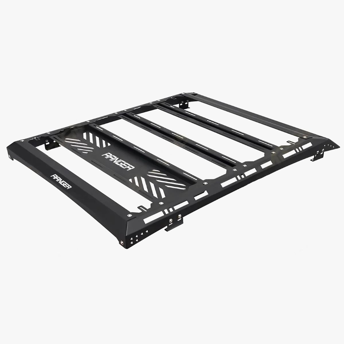 GENERICO - PARRILLA PARA VEHÍCULO PARA RANGER DE ACERO INOXIDABLE COLOR NEGRO