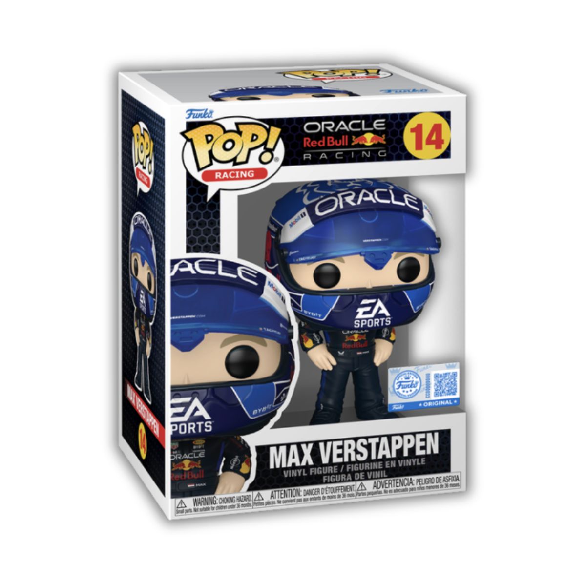 Max Verstappen con Casco Funko Pop 14 Exclusivo F1, marca FUNKO - Foto 2