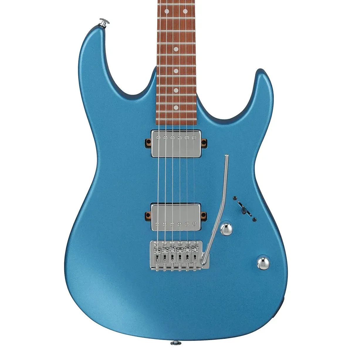 IBANEZ - Guitarra Eléctrica Ibanez GRX120SP MLM - Serie Gio Metallic Light Blue con Pastillas Infinity R