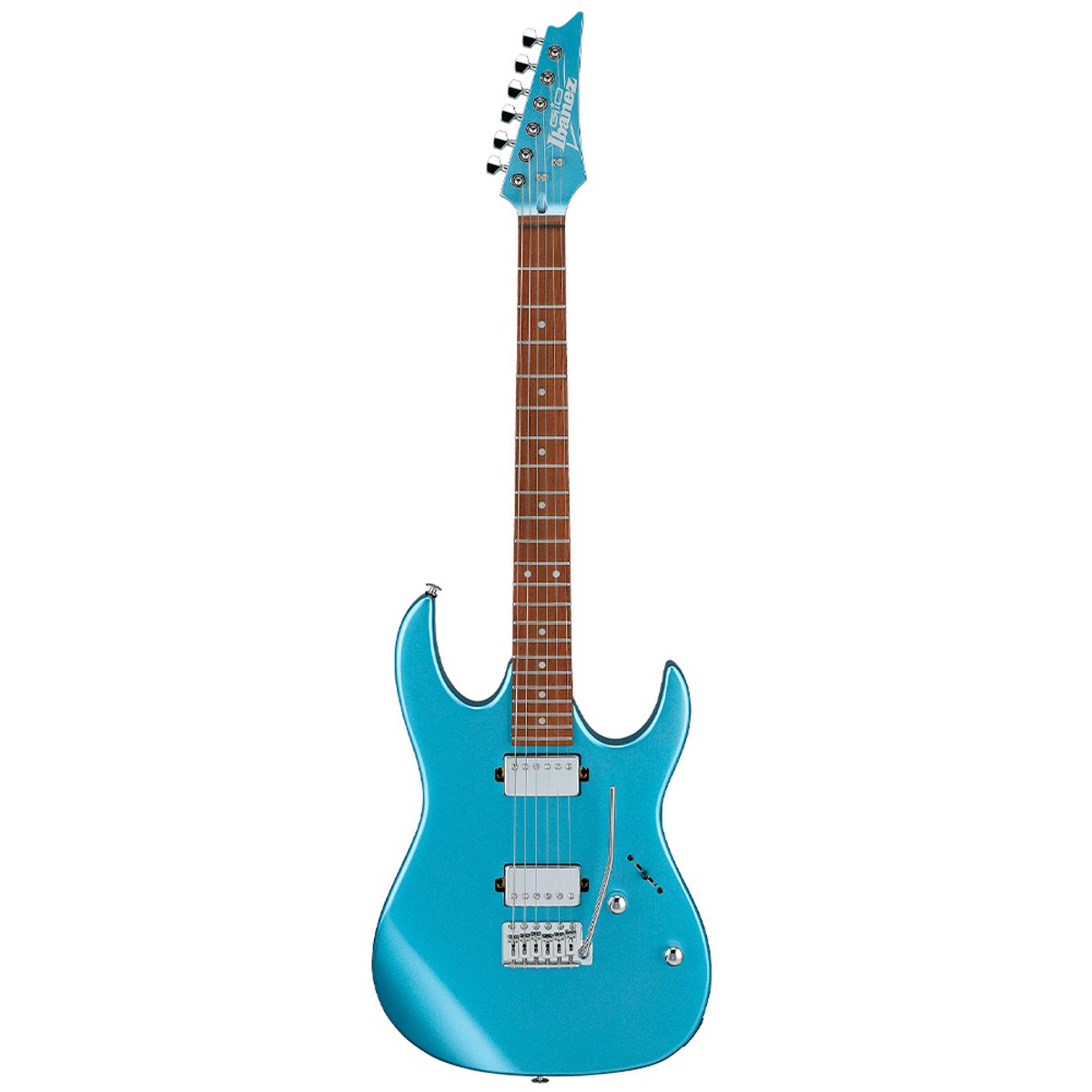 IBANEZ - Guitarra Eléctrica Ibanez GRX120SP MLM - Serie Gio Metallic Light Blue con Pastillas Infinity R