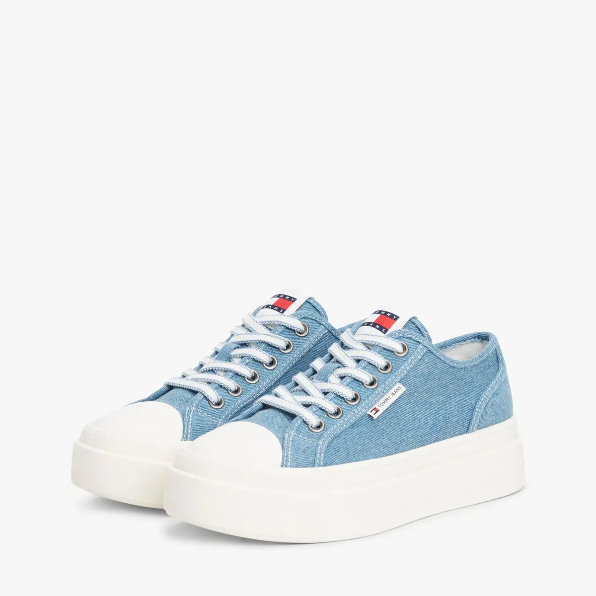 ZAPATILLAS HD TJW FOXING FLATFORM LC TOMMY HILFIGER | Falabella Perú