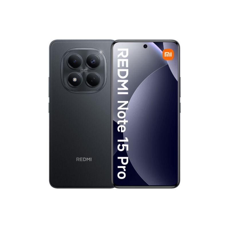 XIAOMI - Redmi Note 15 Pro 4G Midnight Black 8Gb 256Gb - BLACK - REGISTRADO