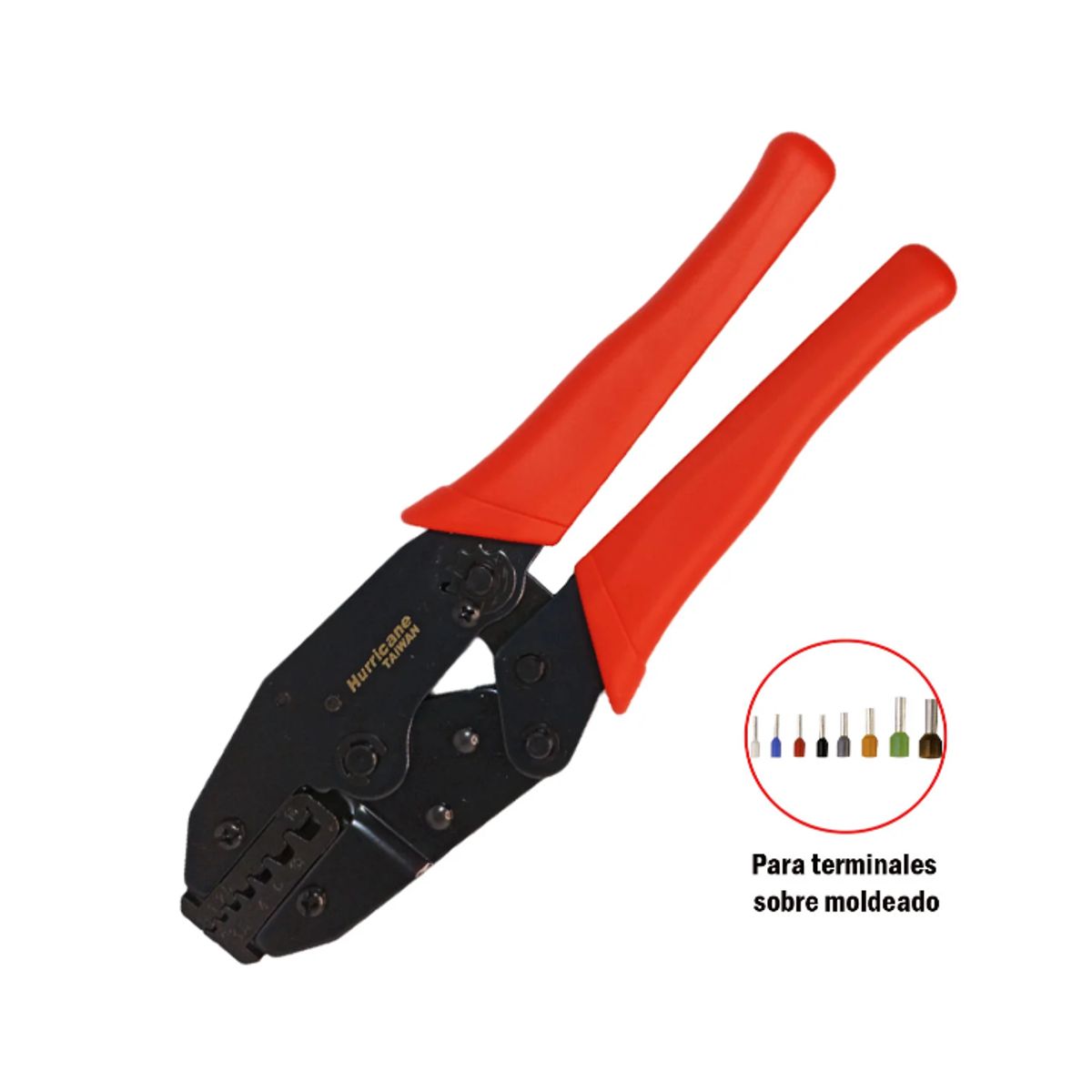 Alicate Crimping Metal 87″ para Terminales HT-236E2 HURRICANE, marca HURRICANE - Foto Principal