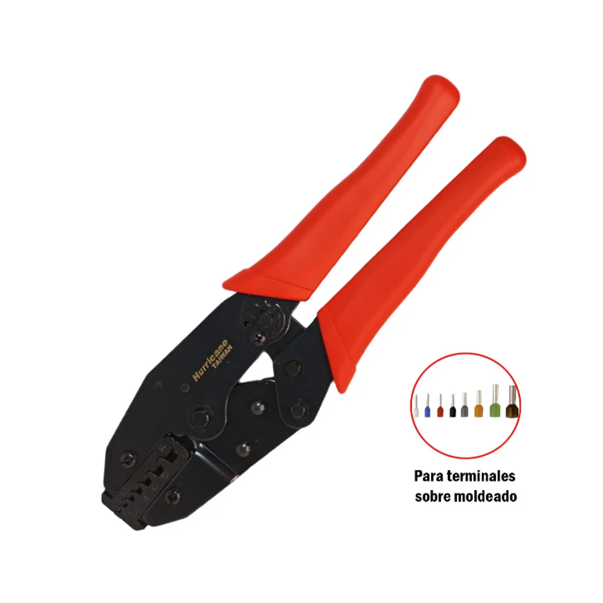 Alicate Crimping Metal 87″ para Terminales HT-236E2 HURRICANE, marca HURRICANE - Foto Principal