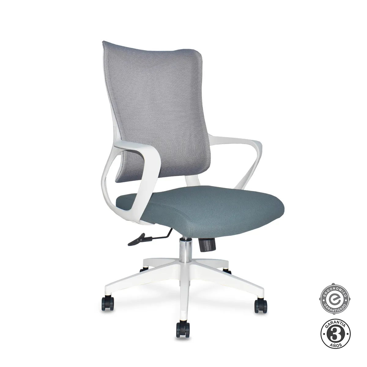 ALTHEA CONFORT - Silla Ergonómica Rigs Gerente Tela Gris Althea Confort