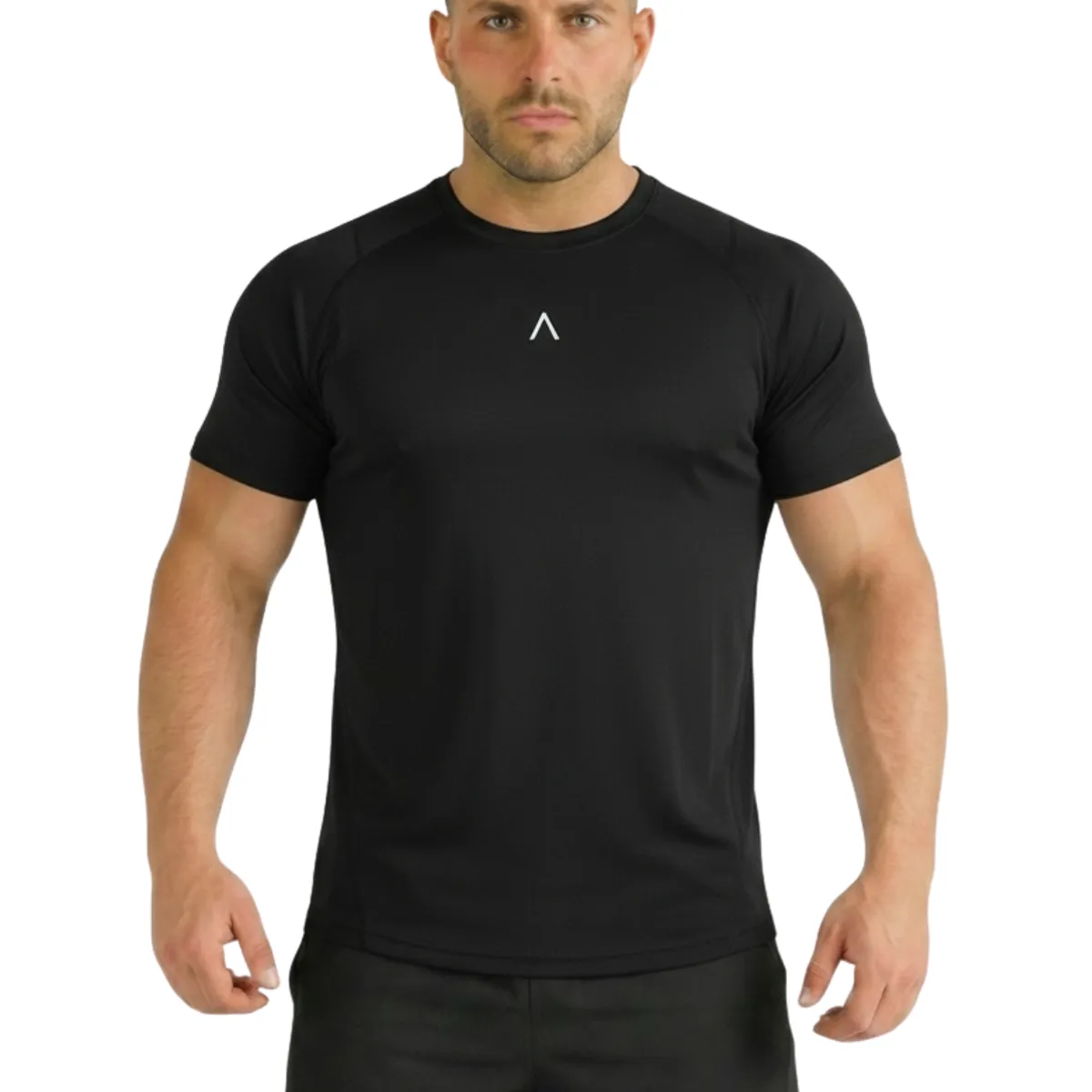 ALPHA FIT - Polo deportivo hombre - Polo de compresion - Ropa gym - Alphafit