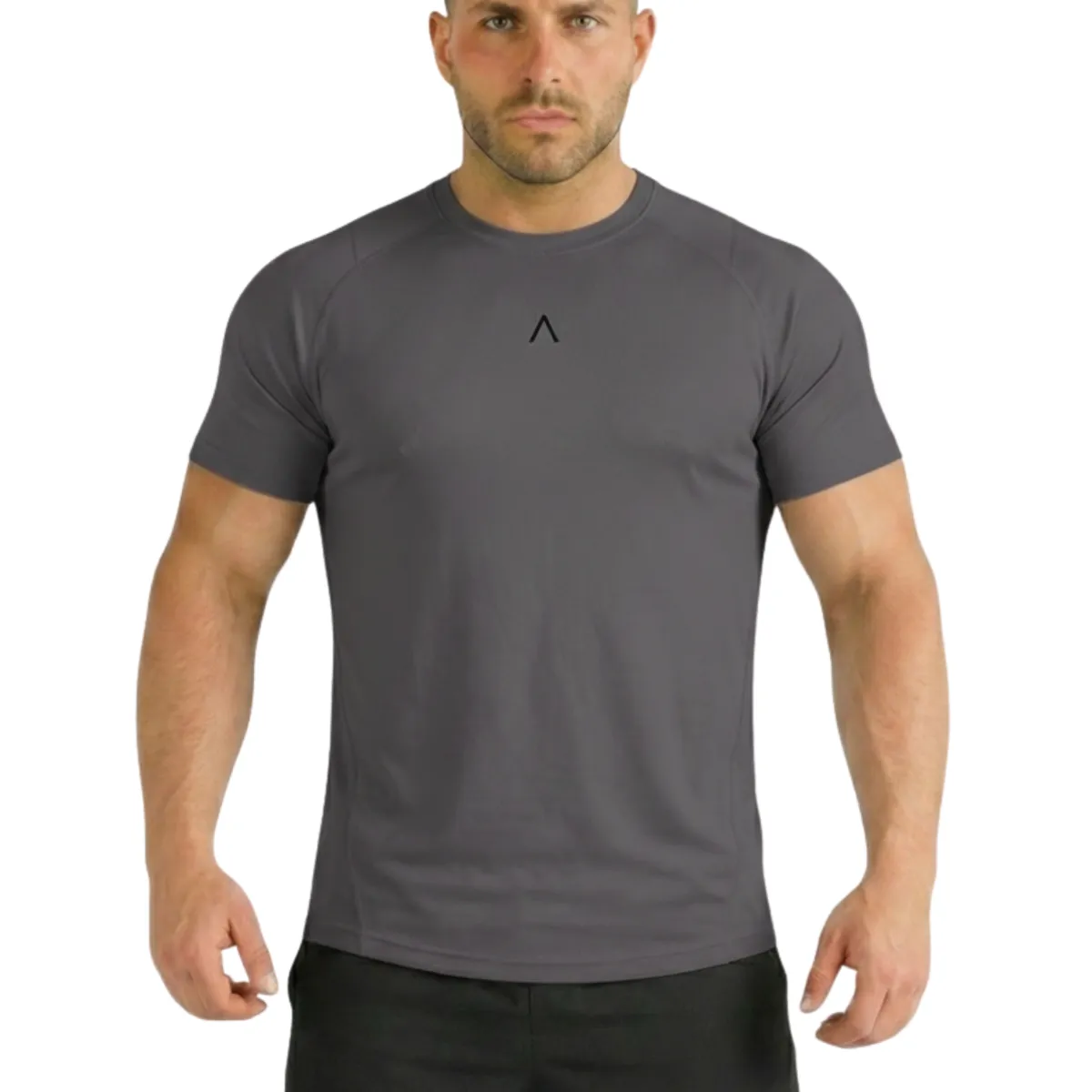 ALPHA FIT - Polo deportivo hombre - Polo de compresion - Ropa gym - Alphafit
