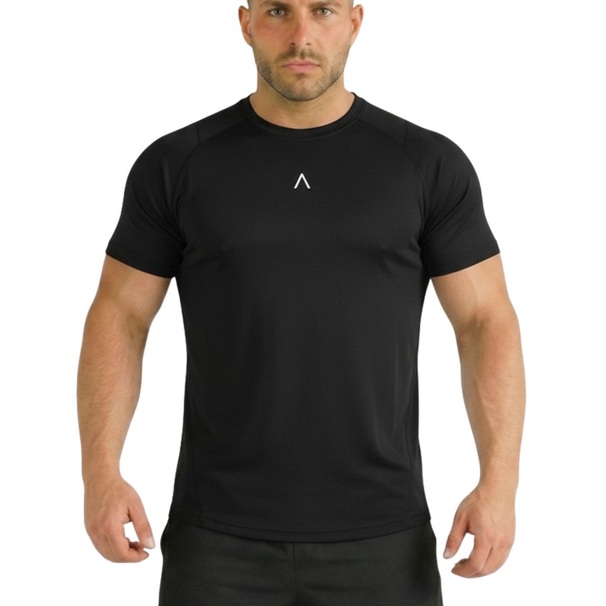 ALPHA FIT - Polo deportivo hombre Running - Polo gimnasio - Ropa gym - Alphafit