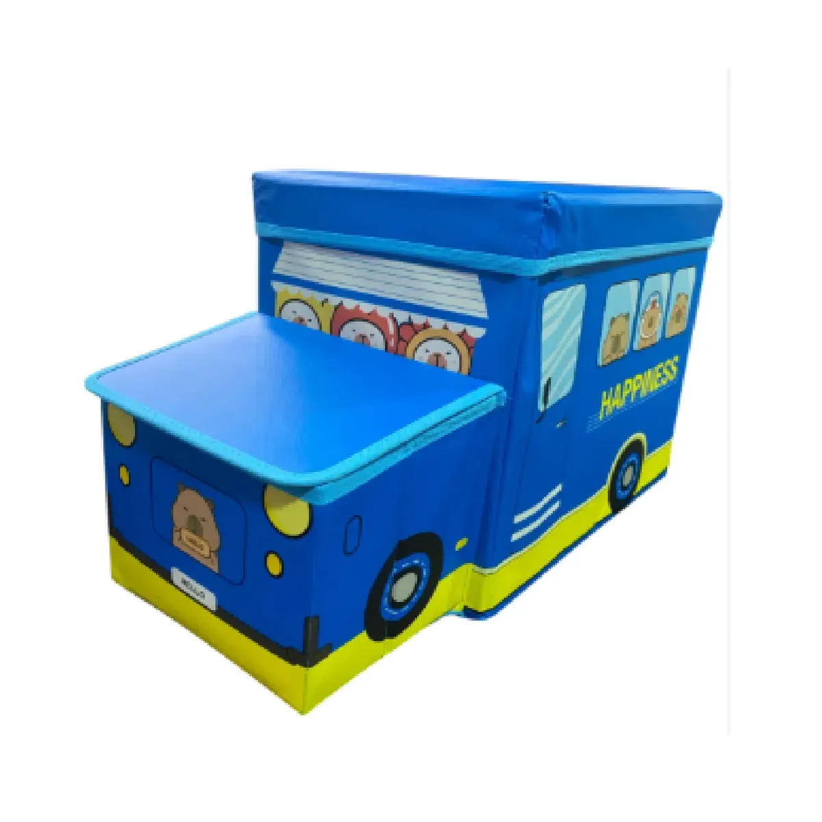 Caja Organizadora Autobús Hannzo Para Juguetes 55x32 Cm, marca GENERICO - Foto 2