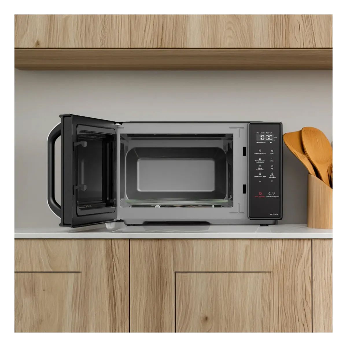 PANASONIC - Microondas Panasonic 25L NN-ST34QBRPK