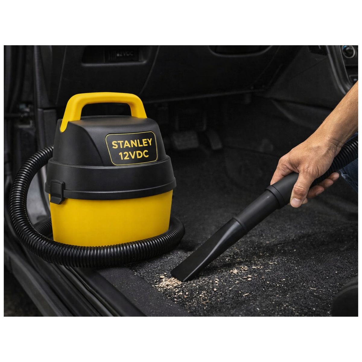 STANLEY - ASPIRADORA PARA AUTO, 3,8 LITROS 12VOL SL19125DC STANLEY