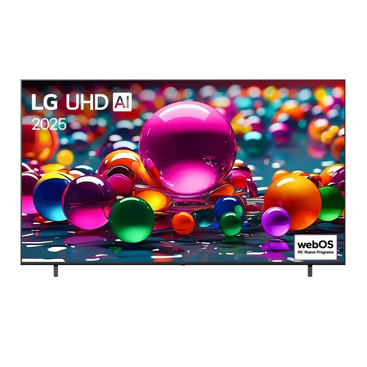 LG - TELEVISOR LG 75 UHD 4K 75UA8050PSA  SMART TV THINQ AI 2025 + ANTENA + RACK FIJO