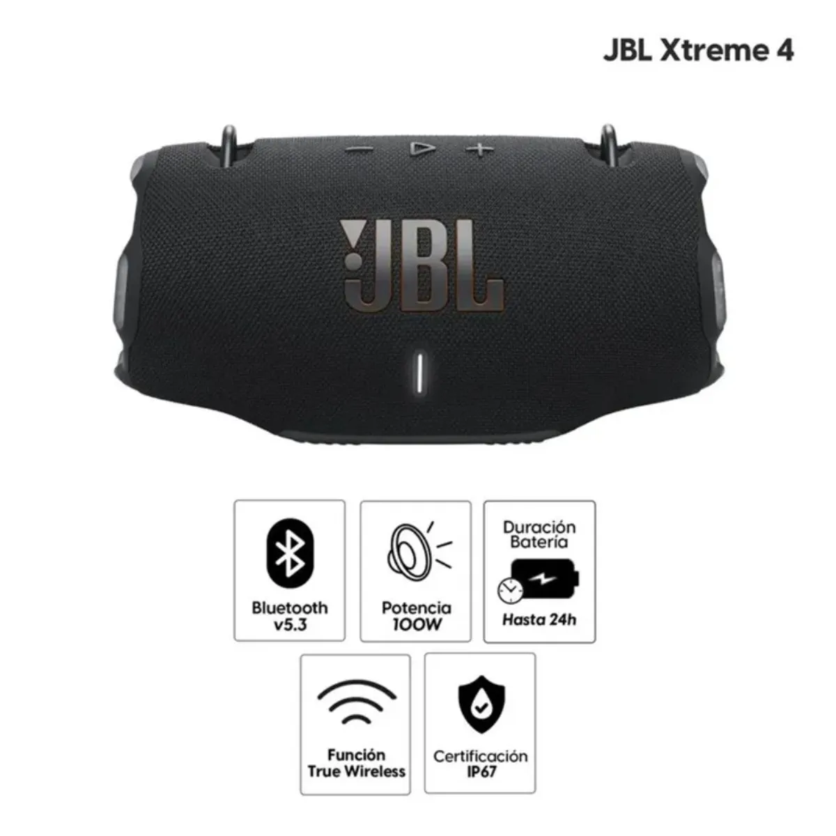 JBL - Parlante JBL XTREME 4 - Negro