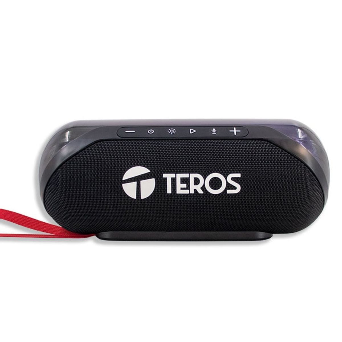 TEROS - Parlante Bluetooth Teros TE6047N - 20W Sonido Estéreo con Iluminación RGB - Negro