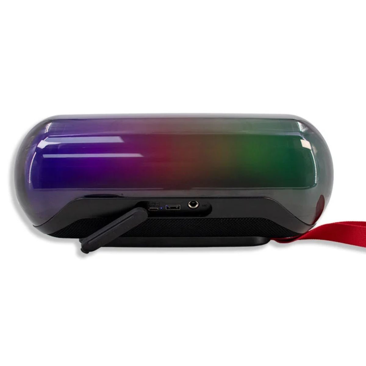 TEROS - Parlante Bluetooth Teros TE6047N - 20W Sonido Estéreo con Iluminación RGB - Negro