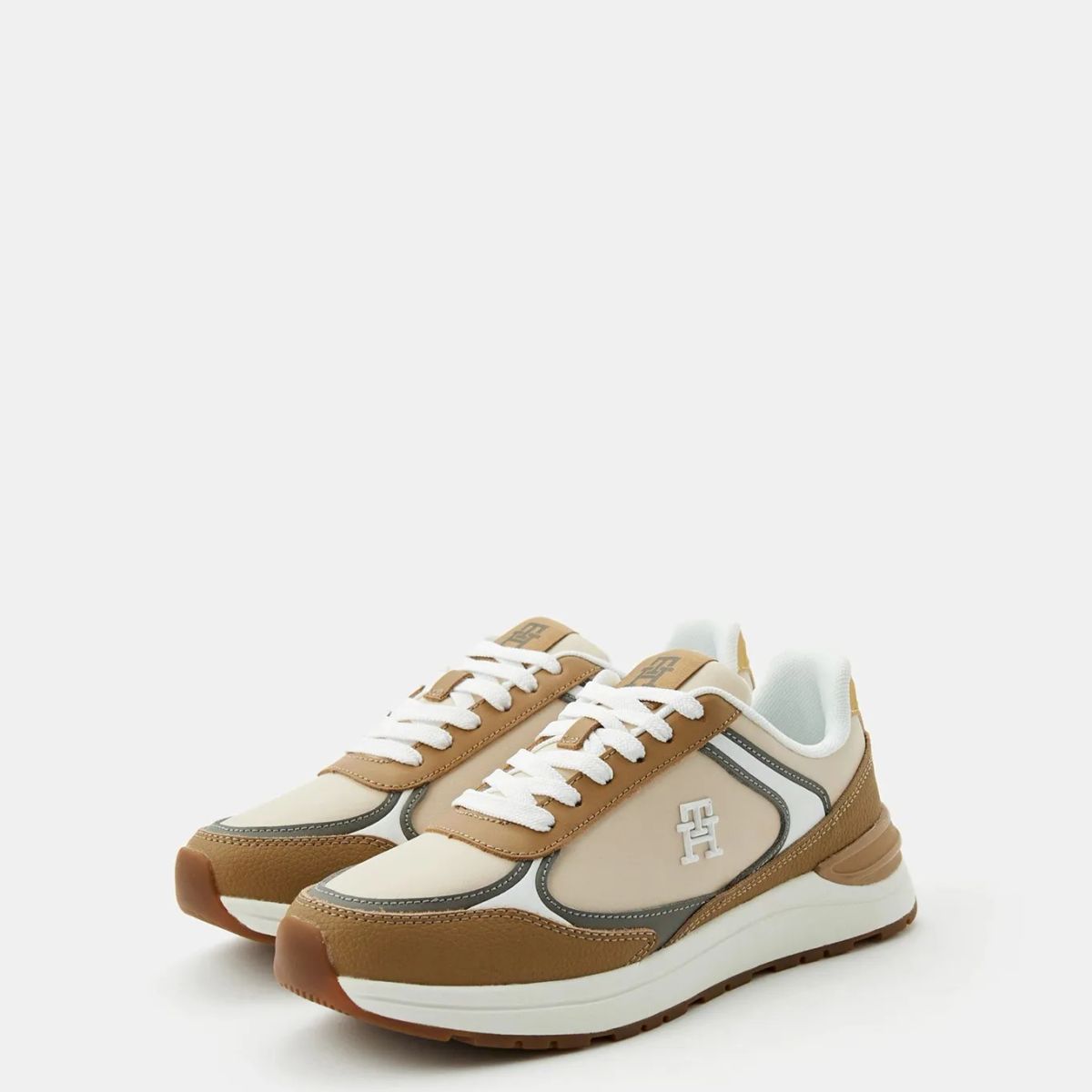 TOMMY HILFIGER - ZAPATILLAS CASUAL FASHION RUNNER LTHR TH