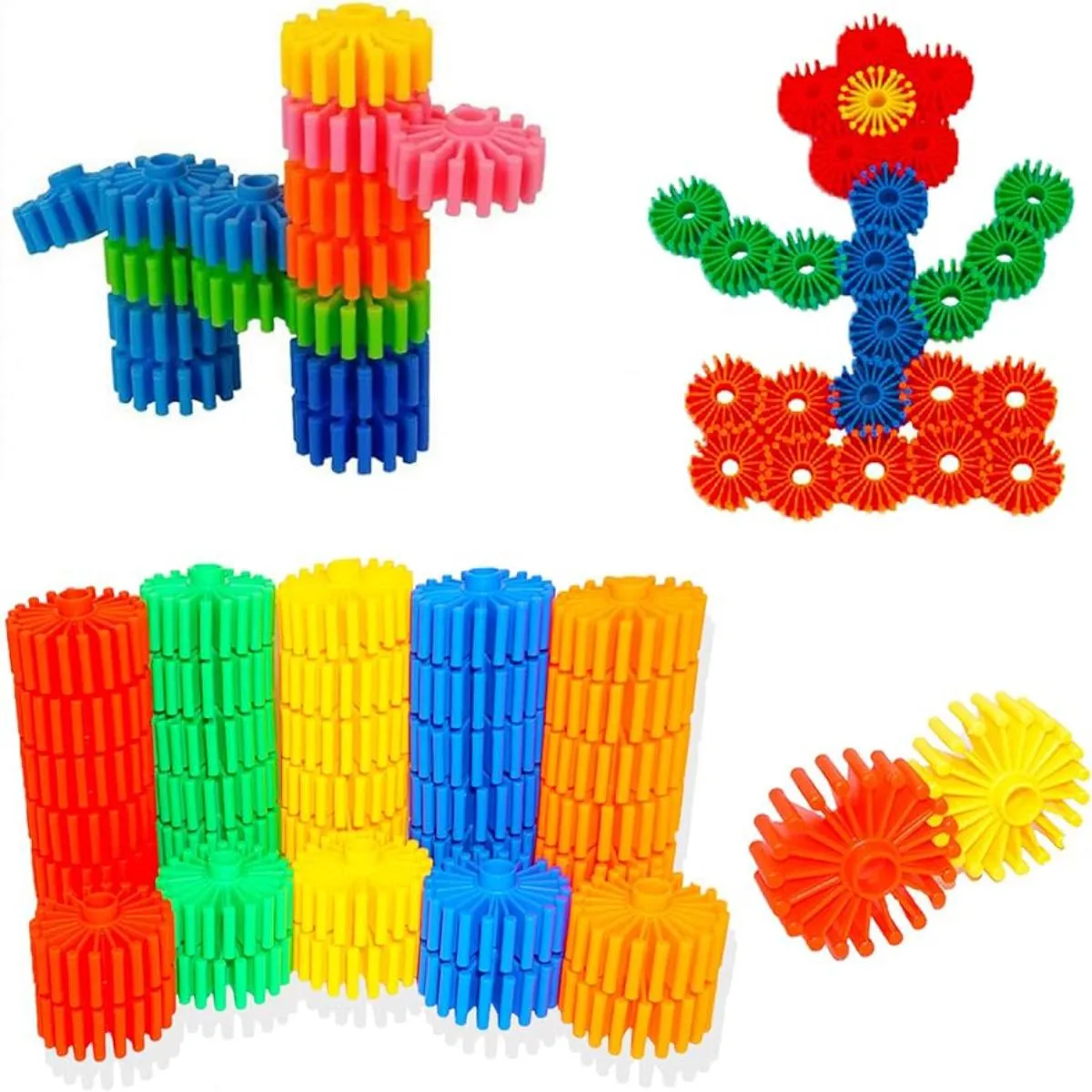 GENERICO - BLOQUES DE CONSTRUCCIÓN CON ENGRANAJES