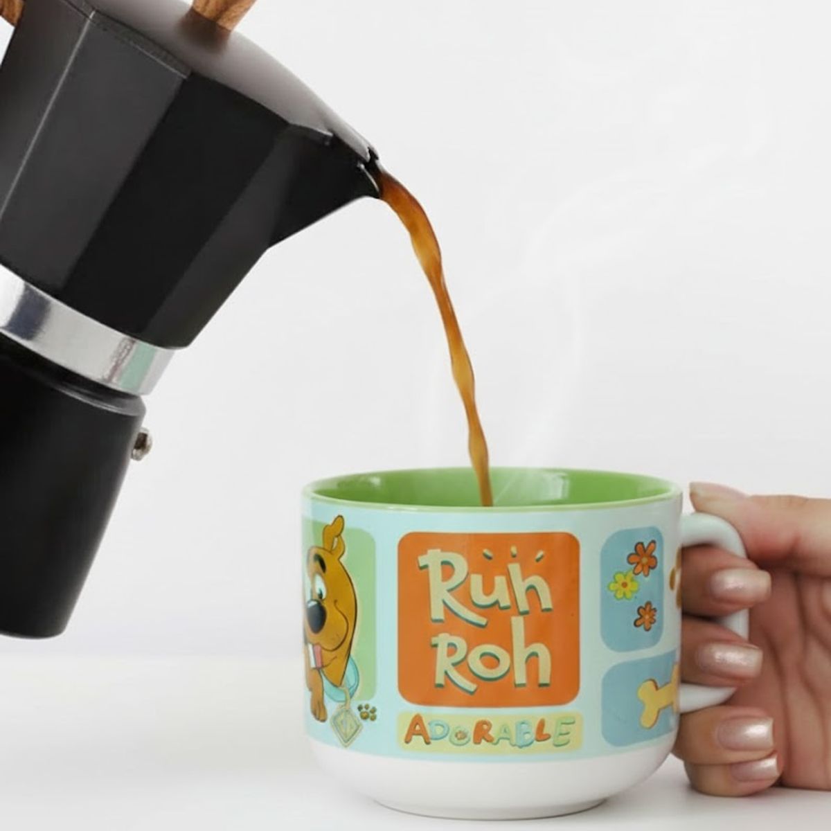 ROMAX - Taza Para Niños 350ml Dibujos Divertidos Cerámica Premium