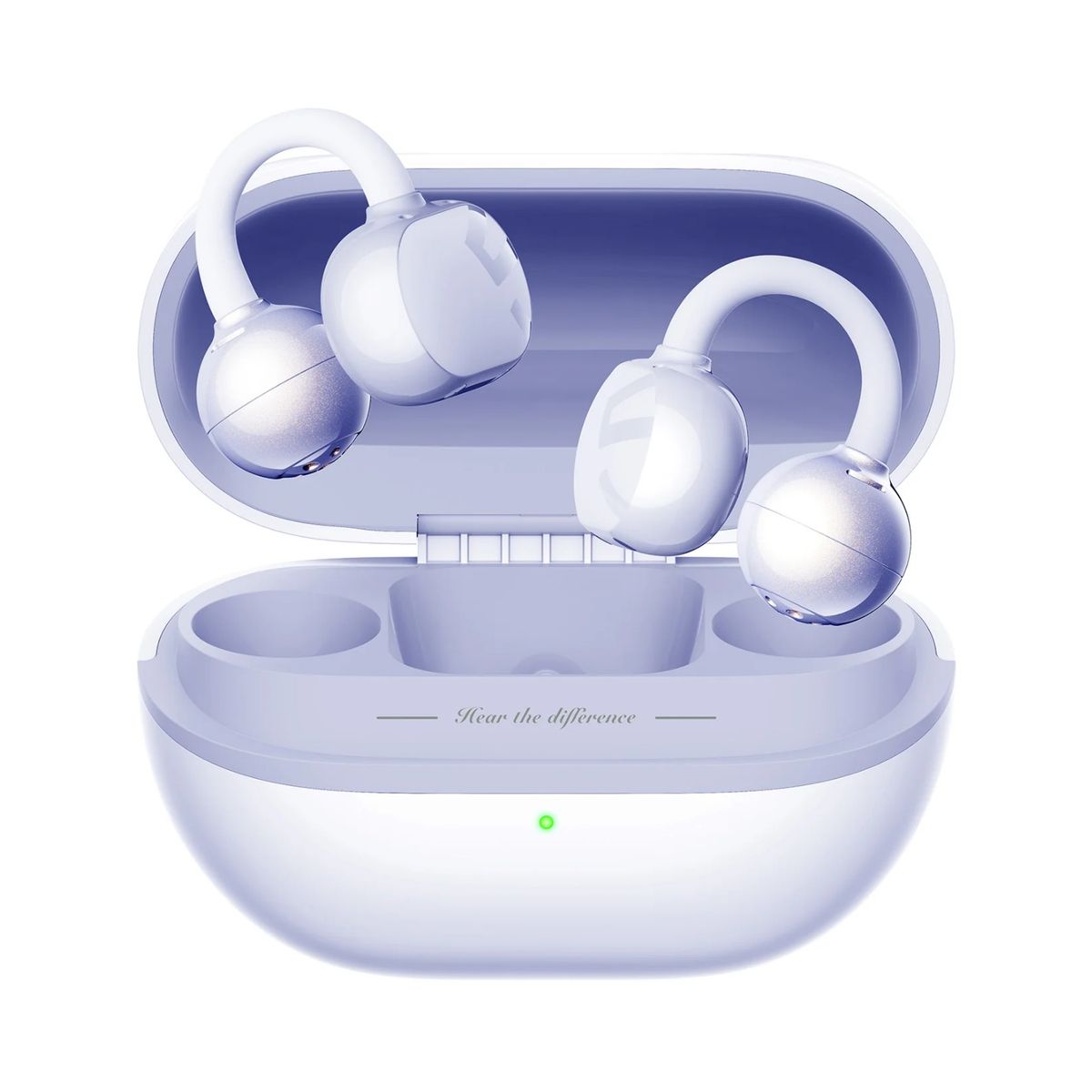 SOUNDPEATS - Audífono Soundpeats Pop Clip Morado 30h ANC IPX4
