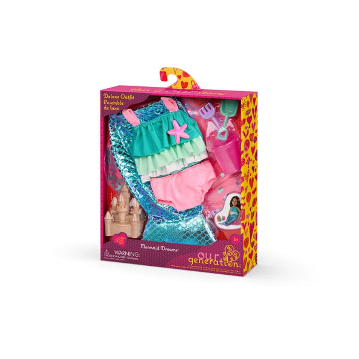 OUR GENERATION - Outfit deluxe ropa de baño de sirena