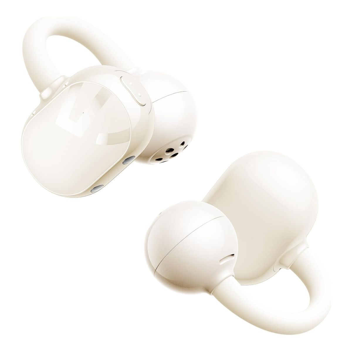 SOUNDPEATS - Audífono Soundpeats Pop Clip Beige 30h ANC IPX4