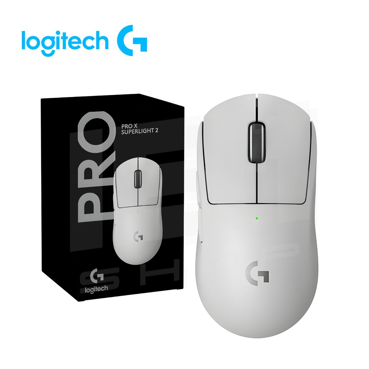 LOGITECH - Mouse Gamer Logitech G Pro X Superlight 2 - Blanco