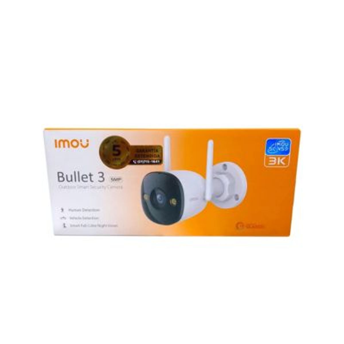 IMOU - CAMARA IP IMOU BULLET 3 IPC-S3E-5M0WE-IMOU 5MP EXTERIOR