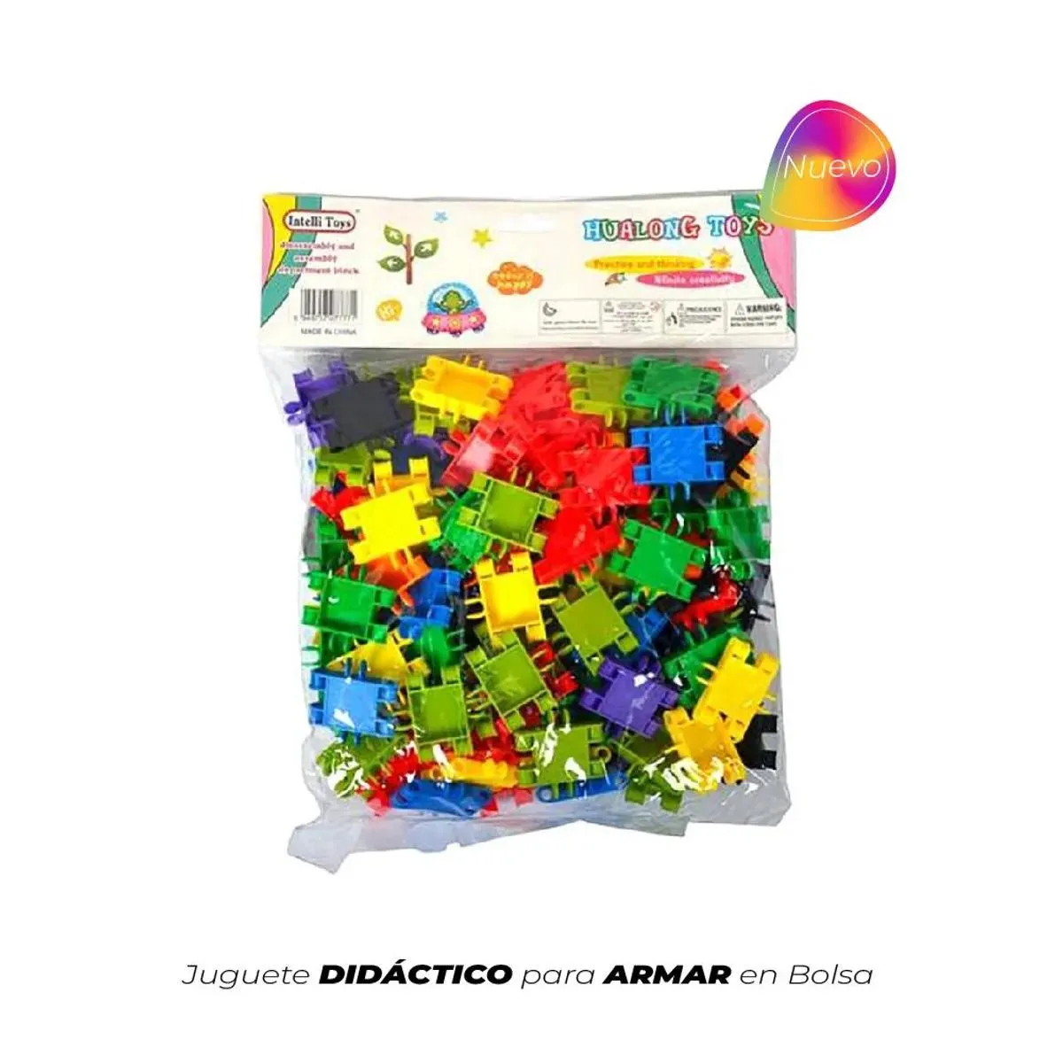 GENERICO - Juego Didáctico Set De Piezas De Construcción