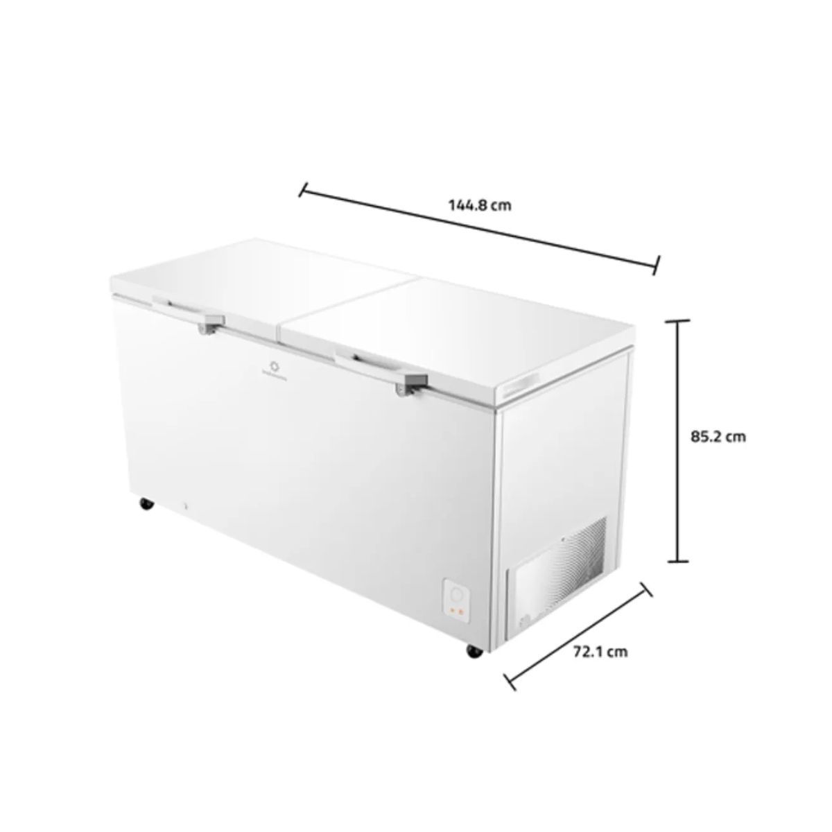 INDURAMA - Congeladora Indurama Horizontal 420L de 2 Puertas - CI-420 BL