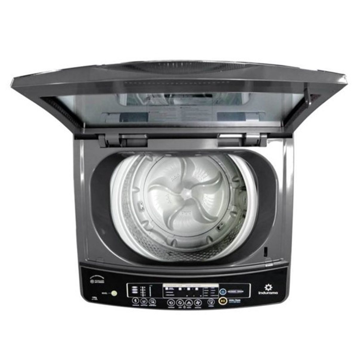 INDURAMA - Lavadora Digital Indurama 21Kg Carga Superior LRI-21CRI