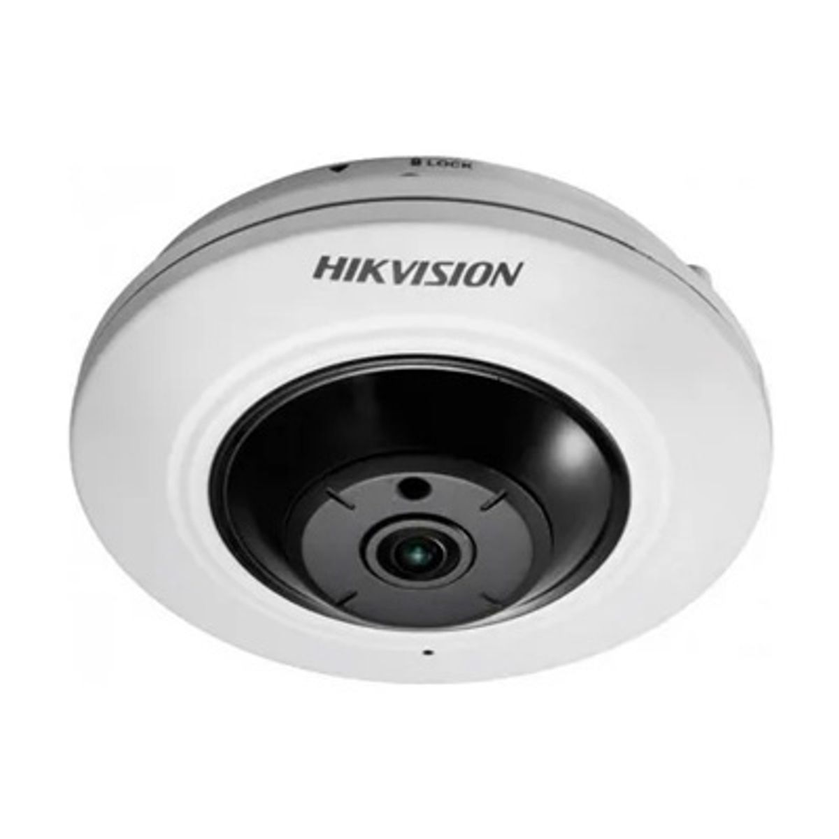 HIKVISION - CAMARA OJO DE PEZ IP 5MP LENTE 105MM PANORAMICA 180° HIKVISION