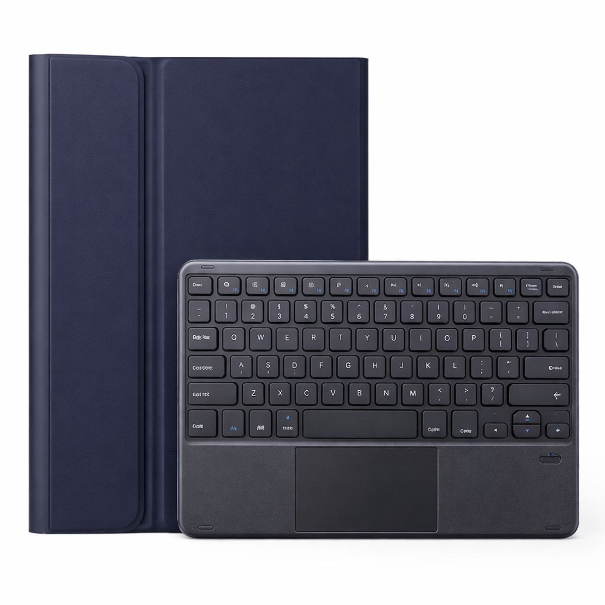 GENERICO - FUNDA CON TECLADO + TOUCHPAD SAMSUNG TAB S7 FE - S7 FE PLUS AZUL