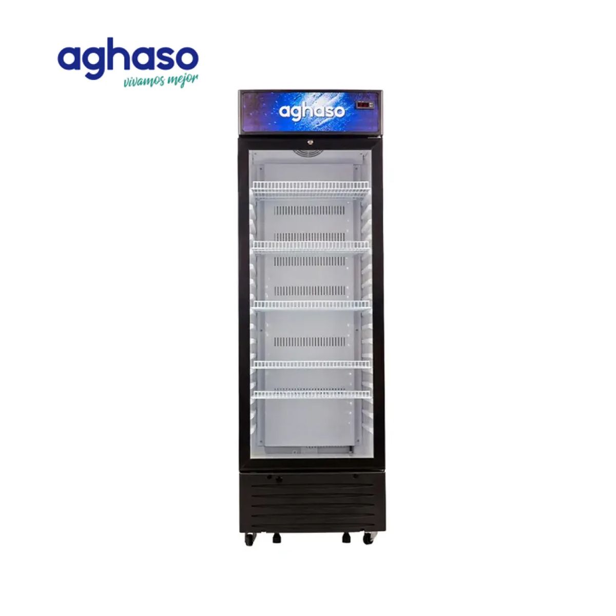 AGHASO - Visicooler Aghaso de 1 Puerta 338 L - VIS-AGH02