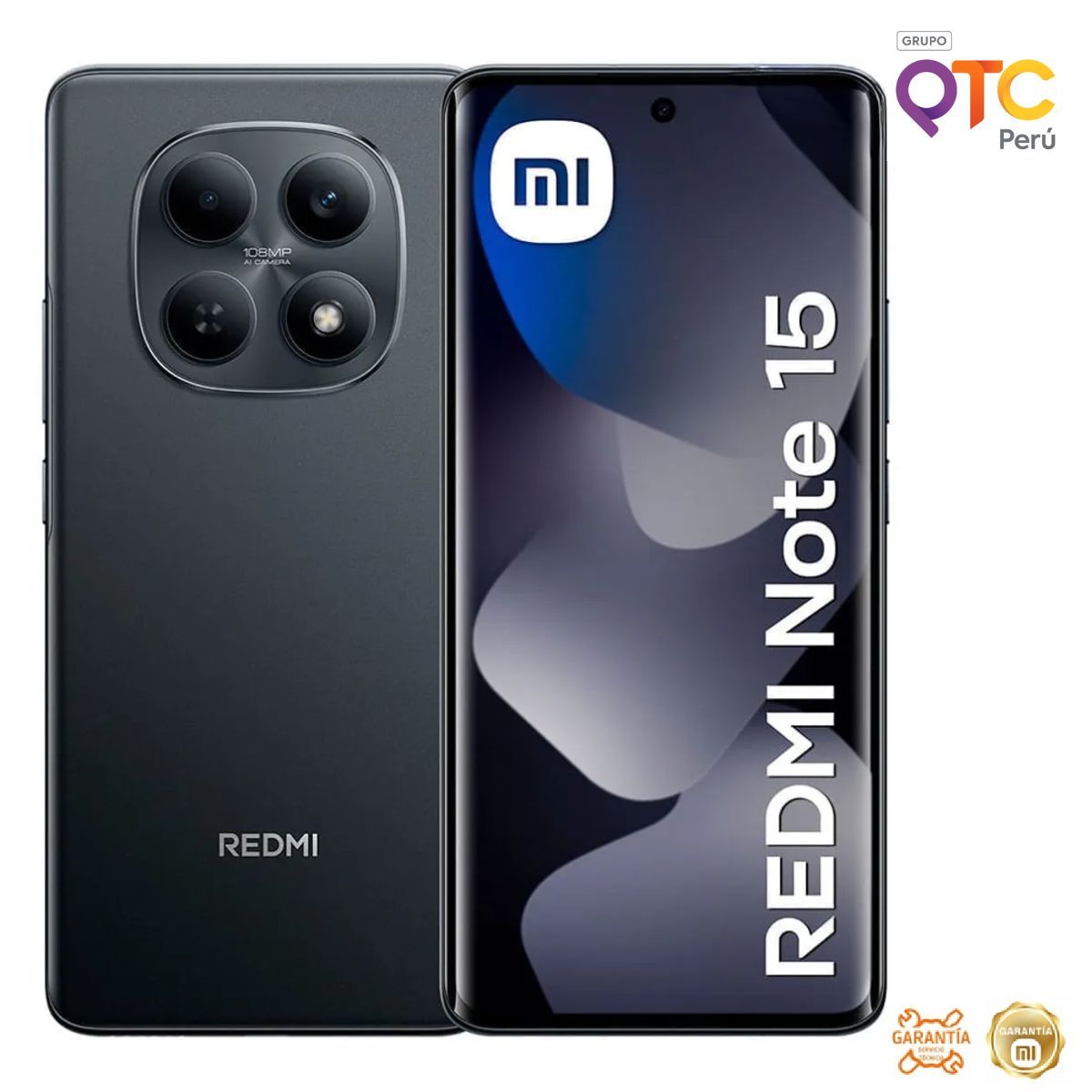 XIAOMI - Xiaomi Redmi Note 15 256GB 8GB RAM Negroo – Smartphone Versión US