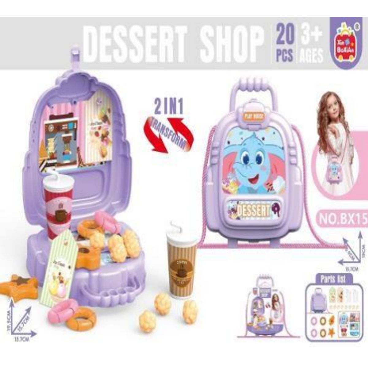 GENERICO - Set mini postres Dessert shop