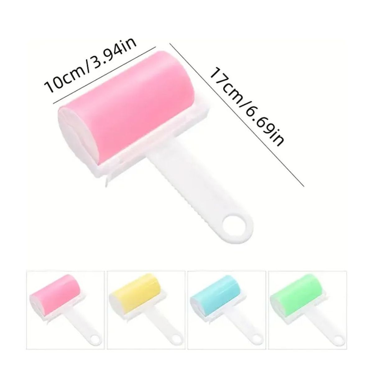 GENERICO - Cepillo QUITAPELUSA LAVABLE Portatil para Mascotas