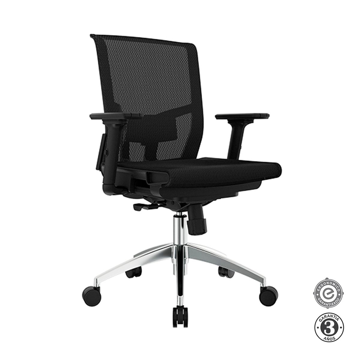 ALTHEA CONFORT - Silla Ergonómica Delphi Full Gerente Negro Althea Confort