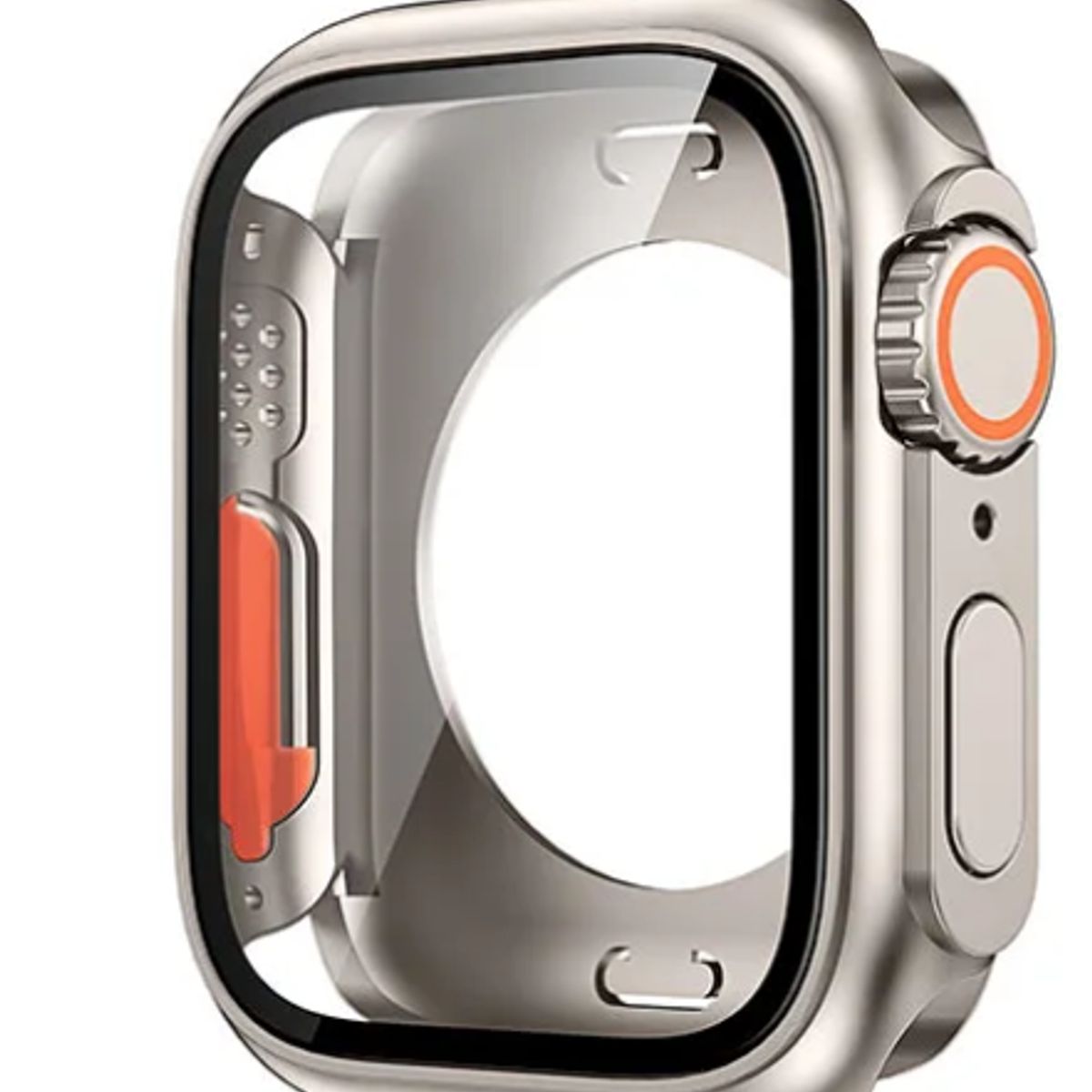 GENERICO - Bumper Convertidor Clásico a Ultra para Apple Watch 44mm - TITANIUM