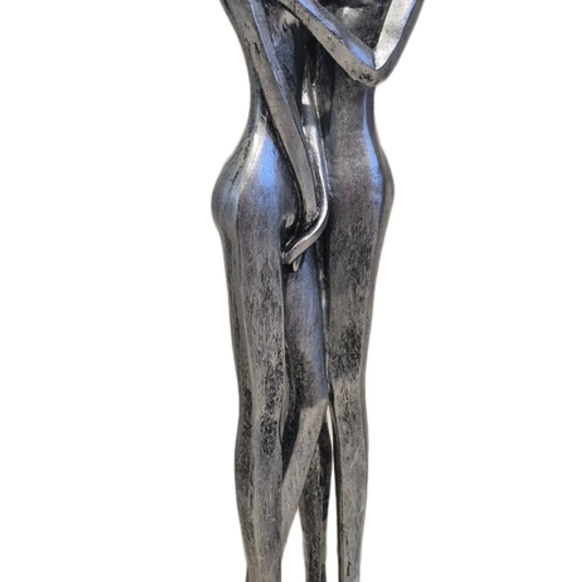 GENERICO - Escultura decorativa de pareja en abrazo  - Adorno Romántico Regalo Ideal para San Valentín