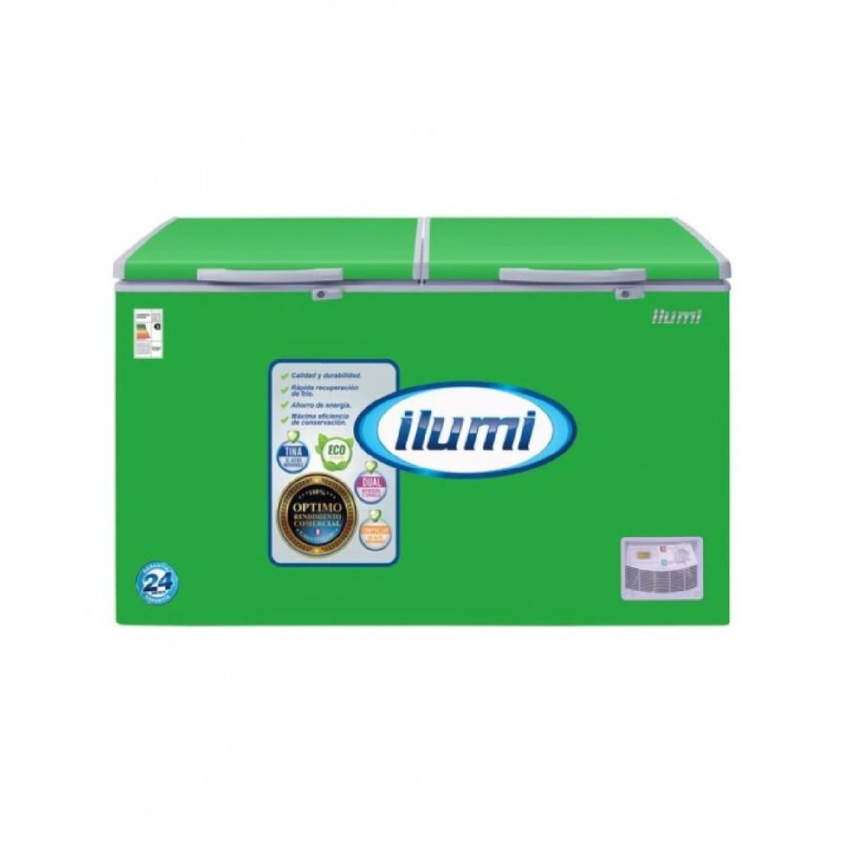 ILUMI - Congelador Horizontal Ilumi TFI-4402GR 440L  Verde