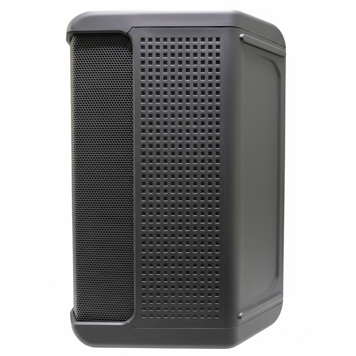 CUSTOM - CUSTOM AUDIO MX-E - PARLANTE ACTIVO PROFESIONAL DE 8” RECARGABLE CON 2 MICRÓFONOS EQUIPADOS