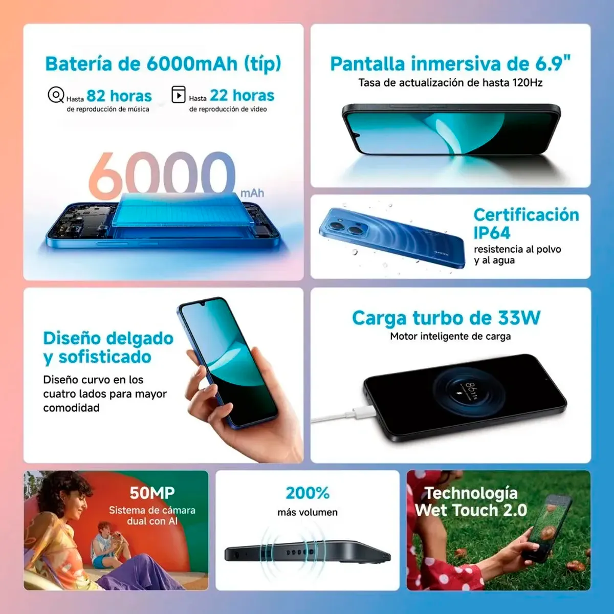 XIAOMI - CELULAR REDMI 15C 4RAM 128GB