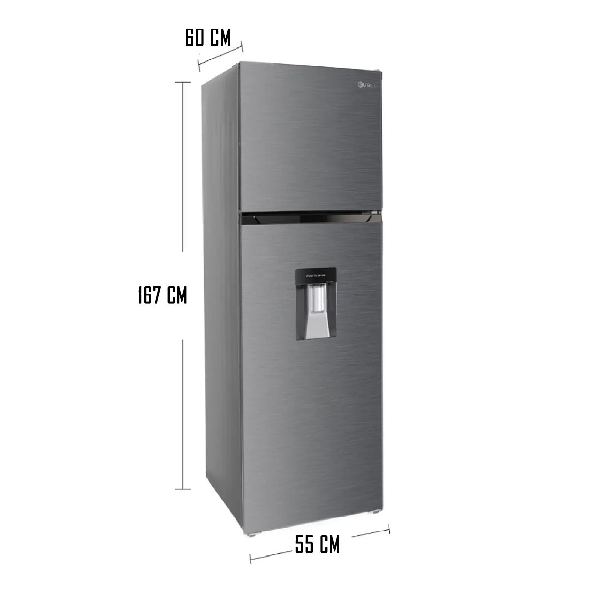 FDV - Refrigerador Smart 245 Lt INOX KUBLI FC2-32D